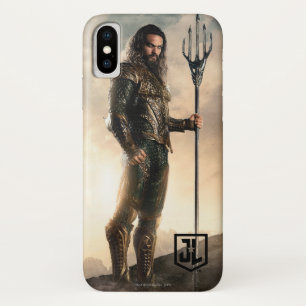 Justice League   Aquaman On Battlefield iPhone X Case