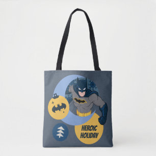 Justice League Batman Holiday Bauble Tote Bag