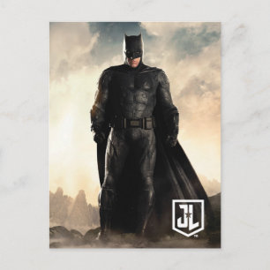 Justice League   Batman On Battlefield Postcard