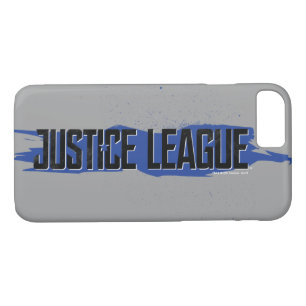 Justice League Blue Stroke Justice League Logo iPhone 8/7 Case