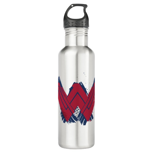 Justice League | Brushed Wonder Woman Symbol 710 Ml Water Bottle (Front)