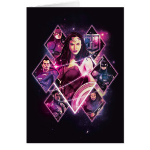 Justice League Diamond Galactic Group Panels