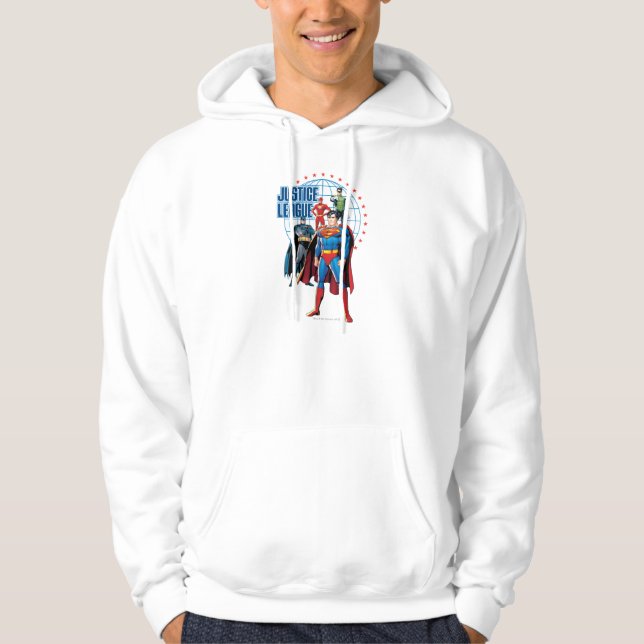 Justice League Global Heroes Hoodie (Front)