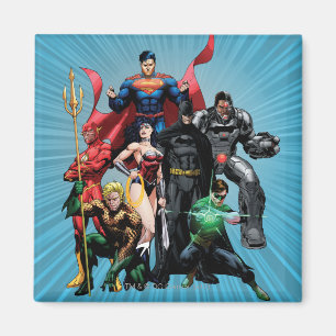Justice League - Group 2 Magnet