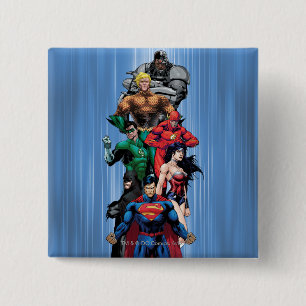 Justice League - Group 3 15 Cm Square Badge