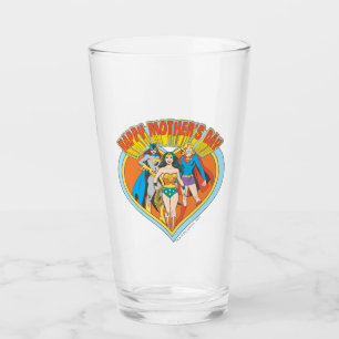 Justice League Happy Mother's Day Glass