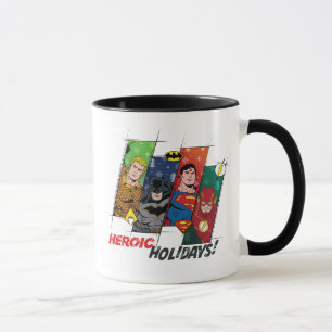 Justice League "Heroic Holidays!" Mug