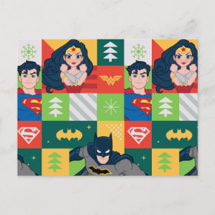 Justice League Holiday Collage