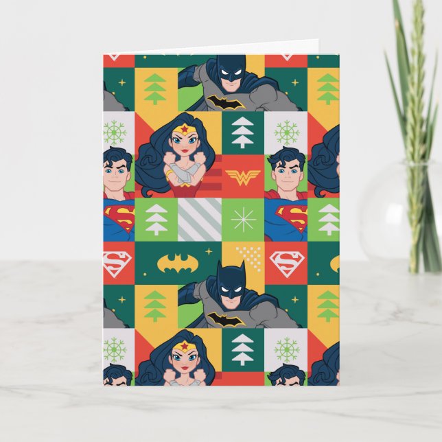 Justice League Holiday Collage (Front)