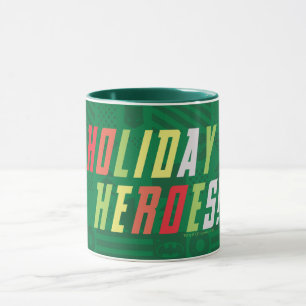 Justice League Holiday Heroes Graphic Mug
