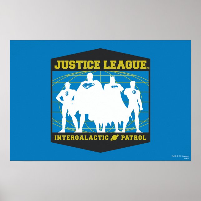 Justice League Intergalactic Patrol Poster (Front)