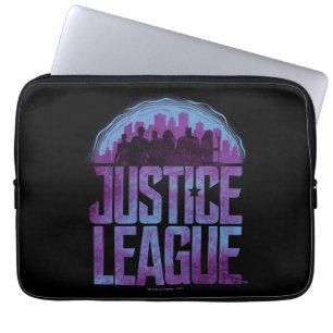 Justice League Justice League City Silhouette Laptop Sleeve
