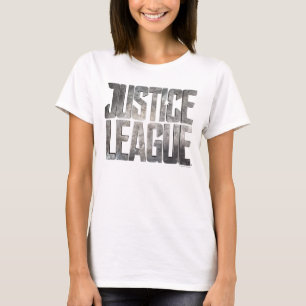 Justice League   Justice League Metallic Logo T-Shirt