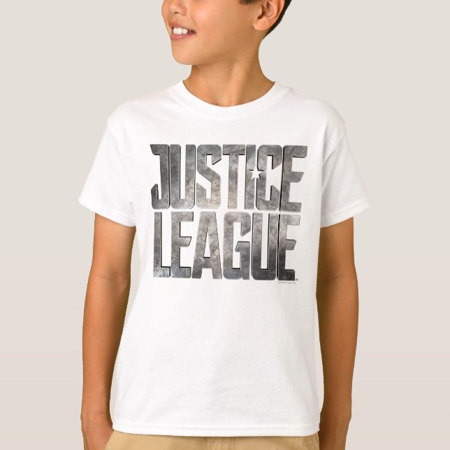 Justice League | Justice League Metallic Logo T-Shirt (Front)