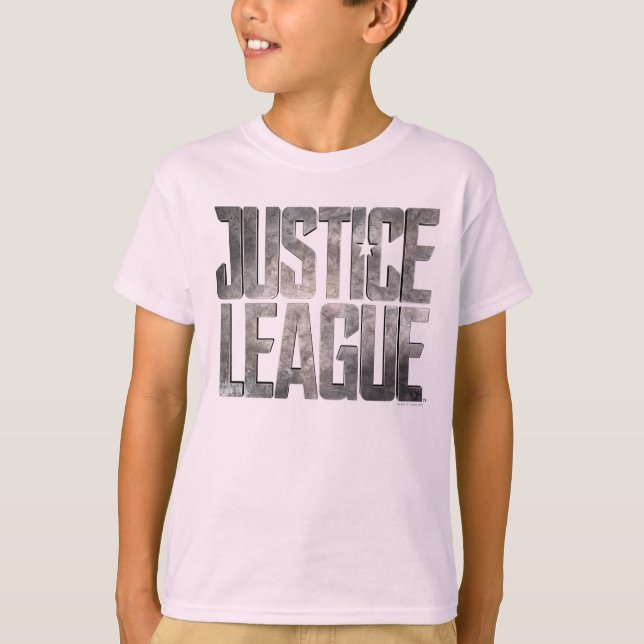Justice League | Justice League Metallic Logo T-Shirt (Front)