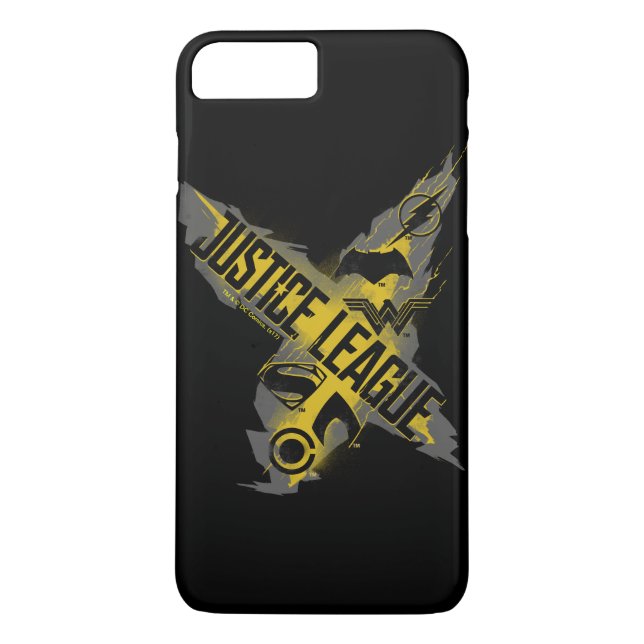 Justice League | Justice League & Team Symbols Case-Mate iPhone Case (Back)