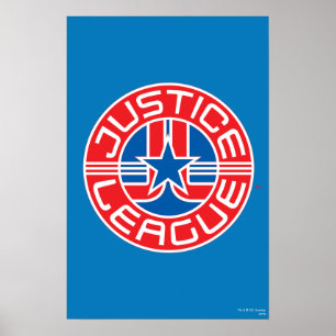 Justice League Logo Poster