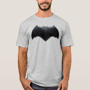 Justice League   Metallic Batman Symbol T-Shirt