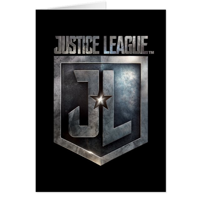 Justice League | Metallic JL Shield (Front)