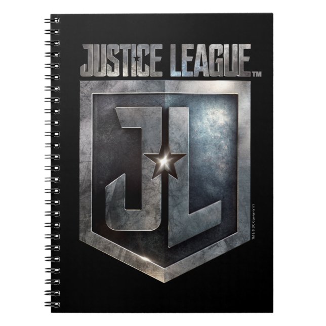 Justice League | Metallic JL Shield Notebook (Front)