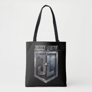 Justice League   Metallic JL Shield Tote Bag