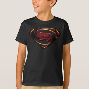 Justice League   Metallic Superman Symbol T-Shirt