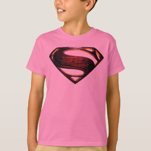 Justice League   Metallic Superman Symbol T-Shirt