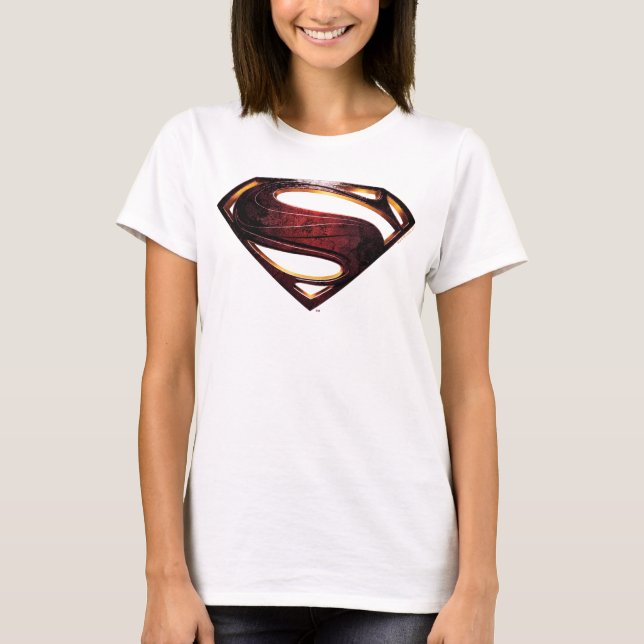 Justice League | Metallic Superman Symbol T-Shirt (Front)