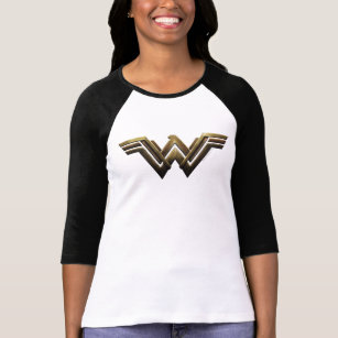 Justice League | Metallic Wonder Woman Symbol T-Shirt