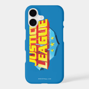 Justice League Name and Shield Logo