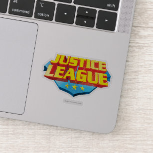 Justice League Name and Shield Logo
