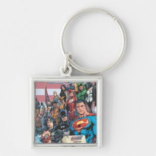 Justice League of America First Issue Key Ring