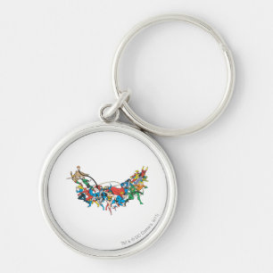Justice League of America Group 2 Key Ring