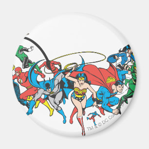 Justice League of America Group 2 Magnet