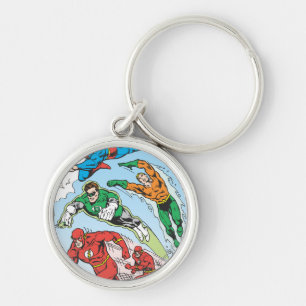 Justice League of America Group 3 Key Ring