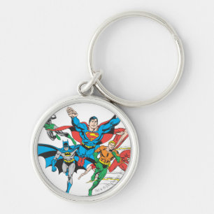 Justice League of America Group 4 Key Ring