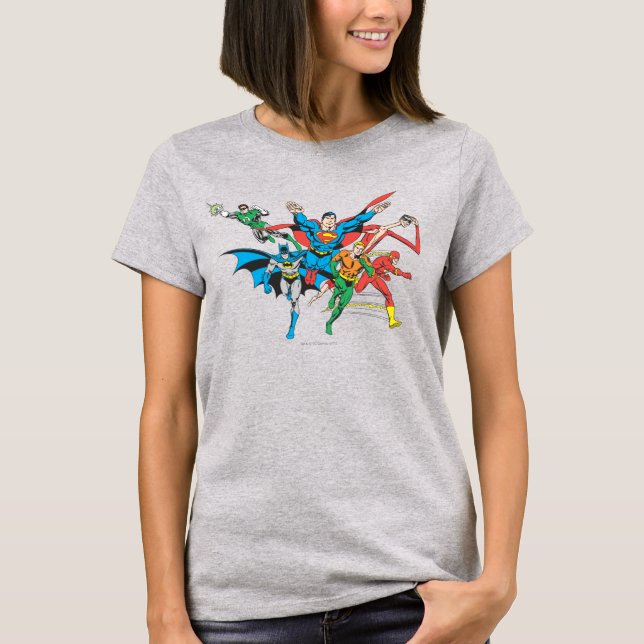 Justice League of America Group 4 T-Shirt (Front)