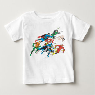 Justice League of America Group 5 Baby T-Shirt