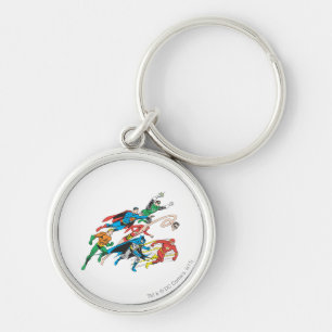 Justice League of America Group 5 Key Ring