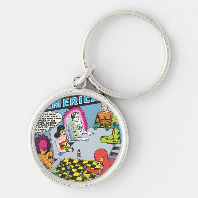 Justice League of America Issue #1 - Nov Key Ring (Front)