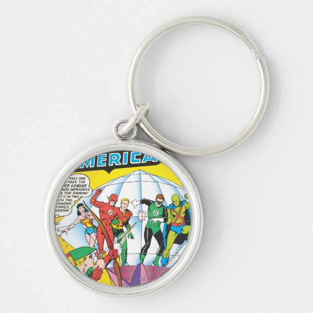 Justice League of America Issue #4 - May Key Ring (Front)