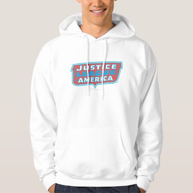 Justice League of America Logo Hoodie (Front)