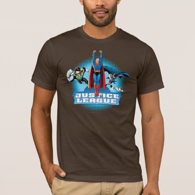 Justice League Power Trio T-Shirt (Front)