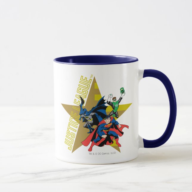Justice League Star Heroes Mug (Right)