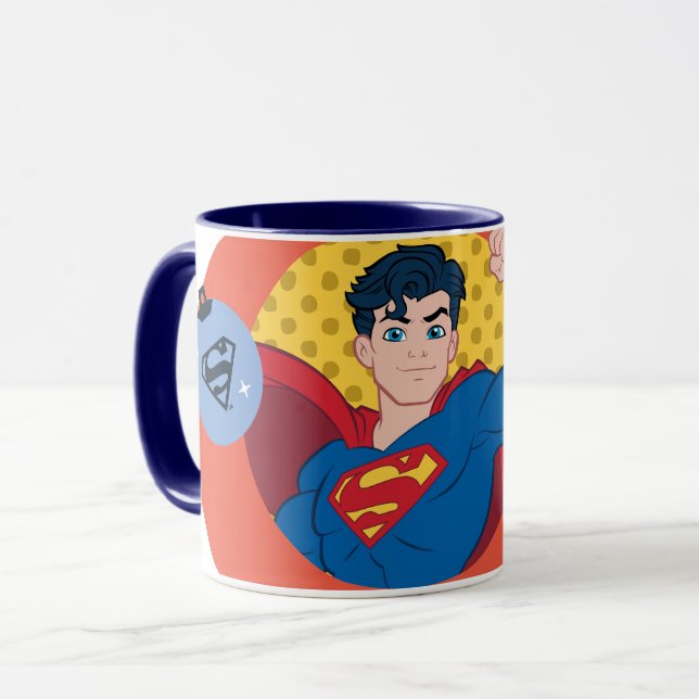 Justice League Superman Holiday Bauble Mug (Front Left)