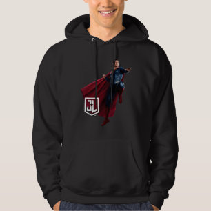 Justice League   Superman On Battlefield Hoodie