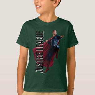 Justice League   Superman On Battlefield T-Shirt
