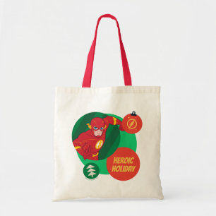 Justice League The Flash Holiday Bauble Tote Bag