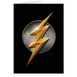 Justice League   The Flash Metallic Bolt Symbol