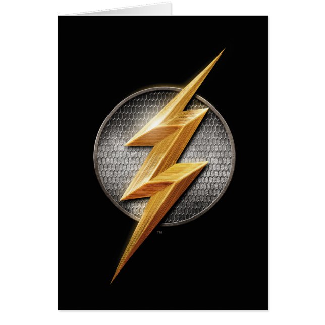Justice League | The Flash Metallic Bolt Symbol (Front)